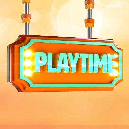 PlayTime Gaming promotion square web banner