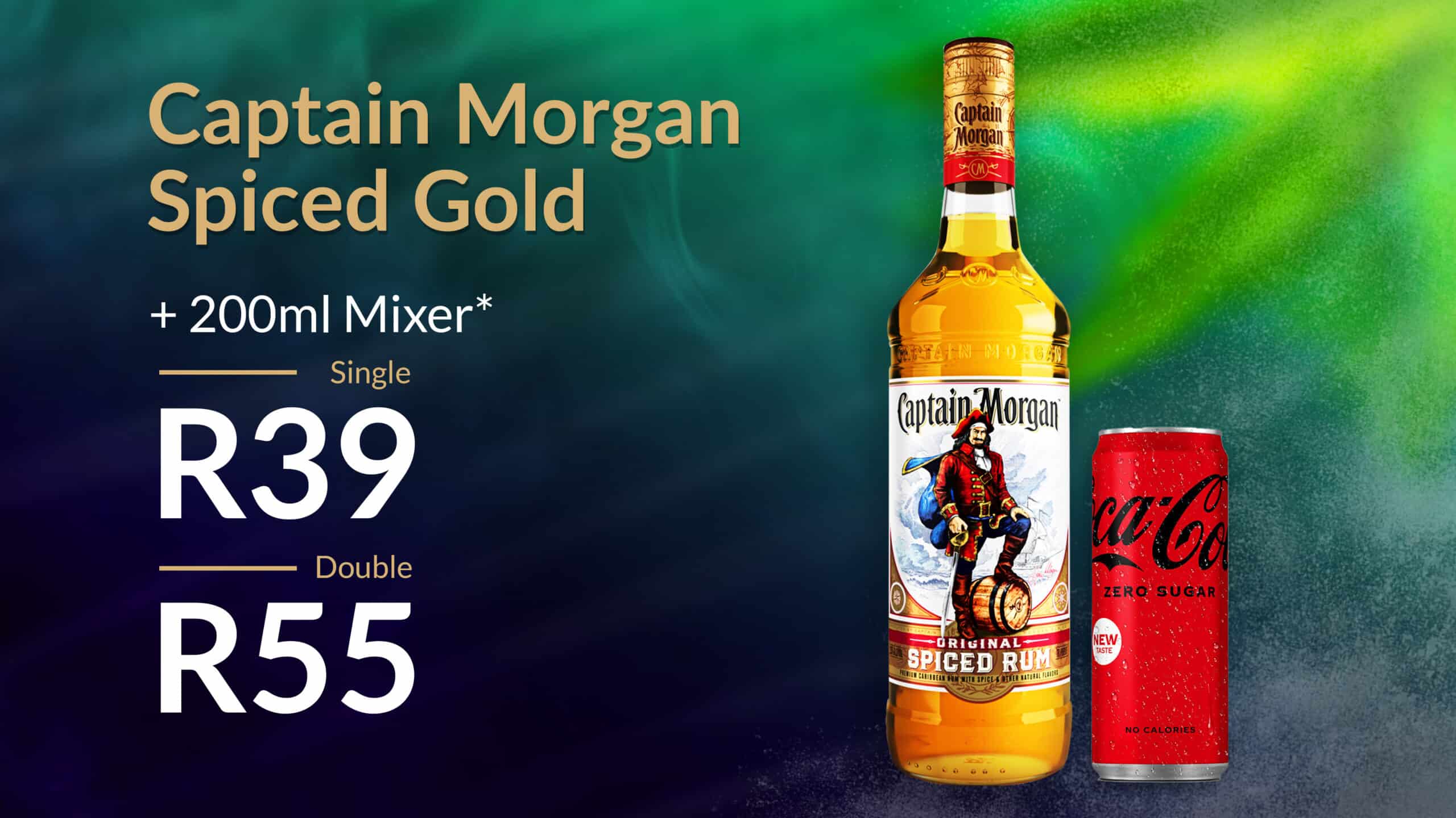 Captain Morgan Original Spiced Gold Rum 200ml